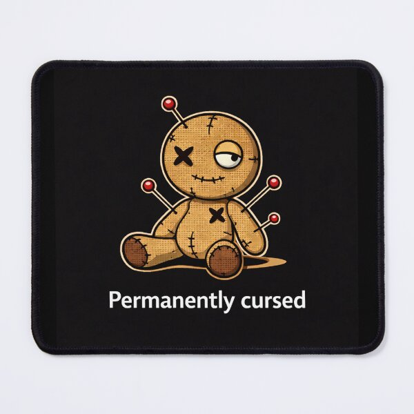 Item preview, A Little Bit Haunted: Permanently cursed (Voodoo Doll) designed and sold by Haunted House of Cards.
