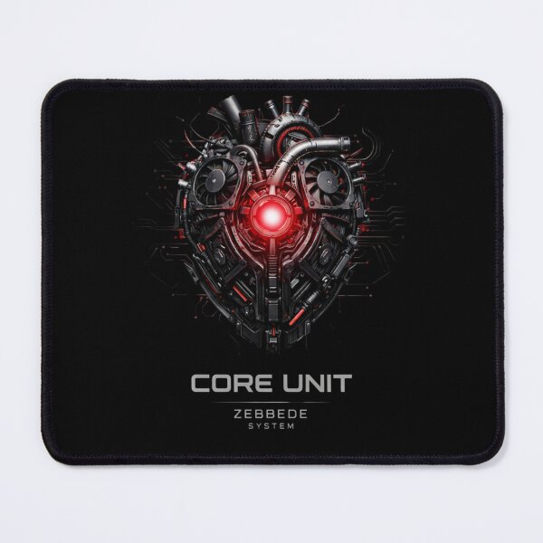 Item preview, Core Unit Cyberpunk Heart T-Shirt | ZEBBEDE AI System Design designed and sold by ZEBBEDE - Minimal Streetwear .