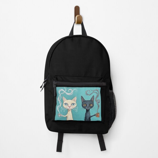 Item preview, Quirky White and Black Cats with Coffee Art designed and sold by ogduckboy.