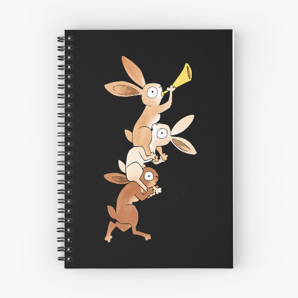 Item preview, Medieval Marginalia Acrobatic Bunny Tower designed and sold by ipjbrhrzfqo79.