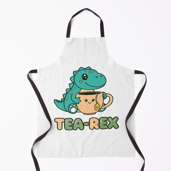 Item preview, Cute Dino 'Tea-Rex' Illustration designed and sold by CeliaZnx.