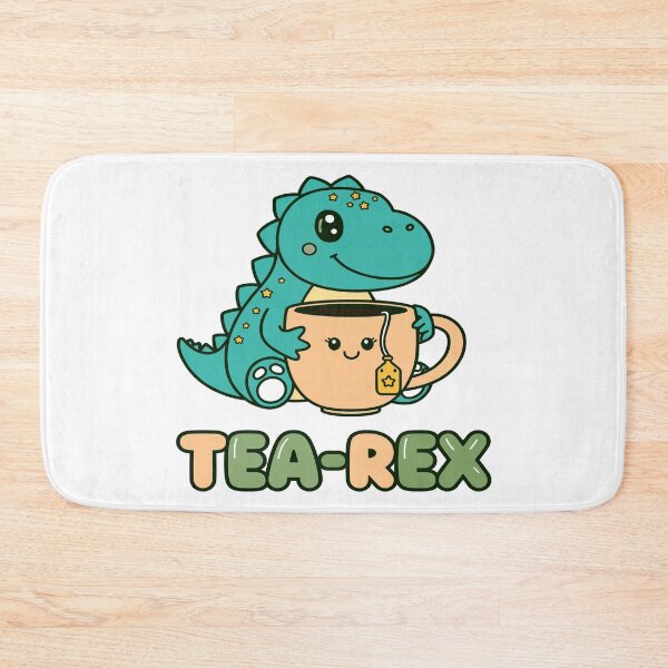 Item preview, Cute Dino 'Tea-Rex' Illustration designed and sold by CeliaZnx.