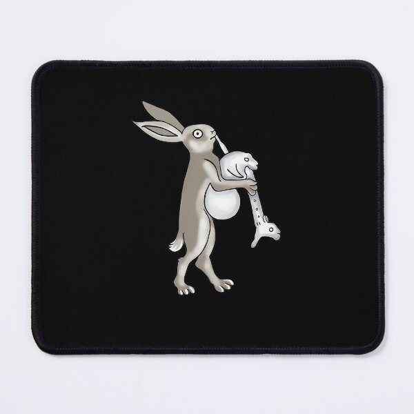 Item preview, Medieval Marginalia Bunny Playing Pipe designed and sold by ipjbrhrzfqo79.