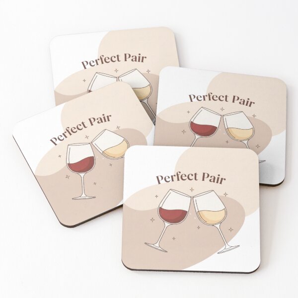 Item preview, Perfect pair wine glass sticker designed and sold by Dipti333.
