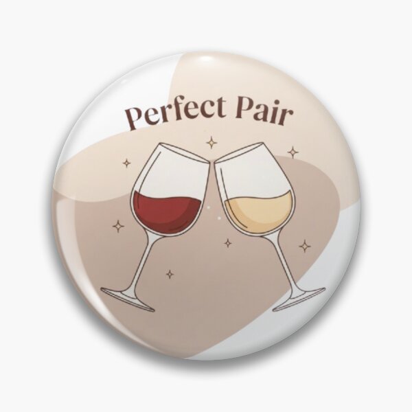 Item preview, Perfect pair wine glass sticker designed and sold by Dipti333.