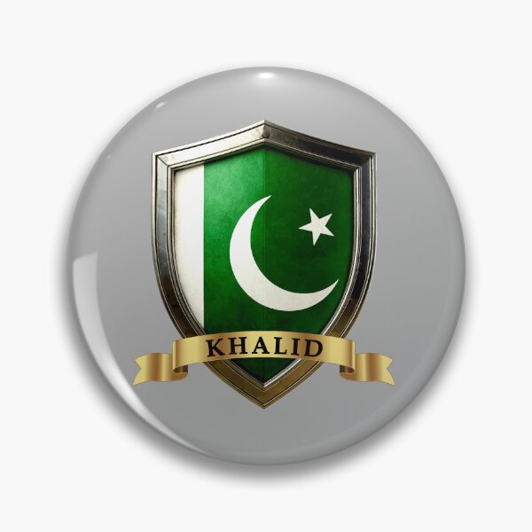 Item preview, Khalid Pakistan Surname Shield designed and sold by Highlandkings.