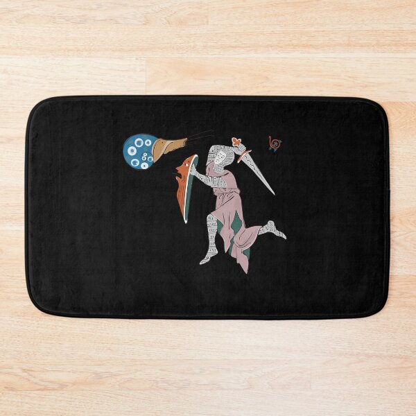 Item preview, Epic Knight Vs Snail Medieval Art designed and sold by ipjbrhrzfqo79.