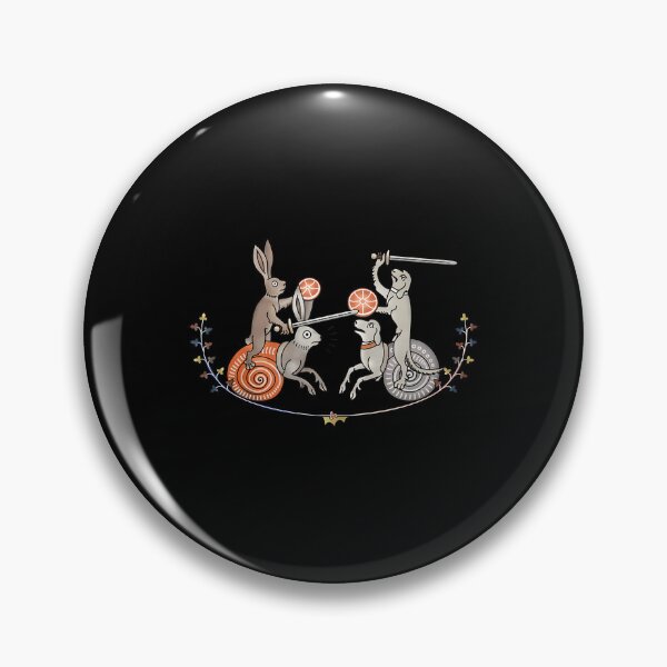 Item preview, Medieval Marginalia Rabbits Fighting Knights designed and sold by ipjbrhrzfqo79.