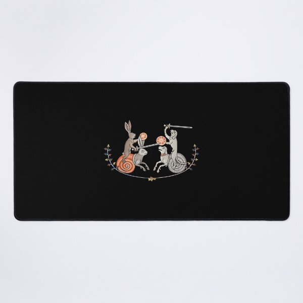 Item preview, Medieval Marginalia Rabbits Fighting Knights designed and sold by ipjbrhrzfqo79.