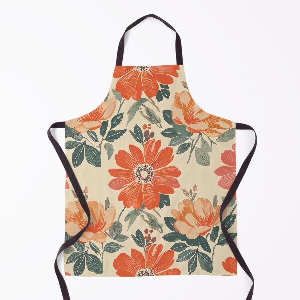Item preview, Playful Retro Colorful Floral Pattern – Classic Retro Bloom designed and sold by soft-pop-studio.