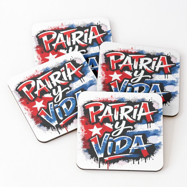 Item preview, Homeland and Life – Cuban Street Art Typography Design designed and sold by YanitaTF.