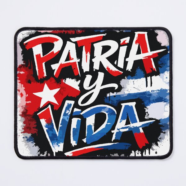 Item preview, Homeland and Life – Cuban Street Art Typography Design designed and sold by YanitaTF.