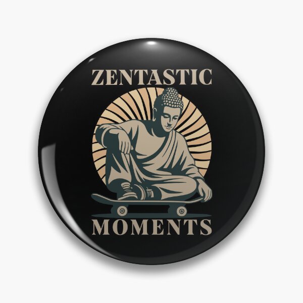 Item preview, Zen Moments with Buddha on Skateboard designed and sold by AlyxoGer✅.