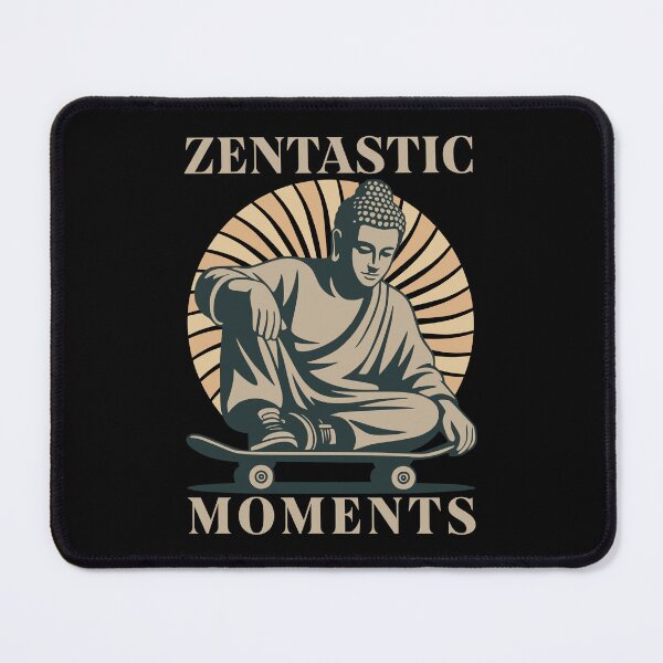 Item preview, Zen Moments with Buddha on Skateboard designed and sold by AlyxoGer✅.