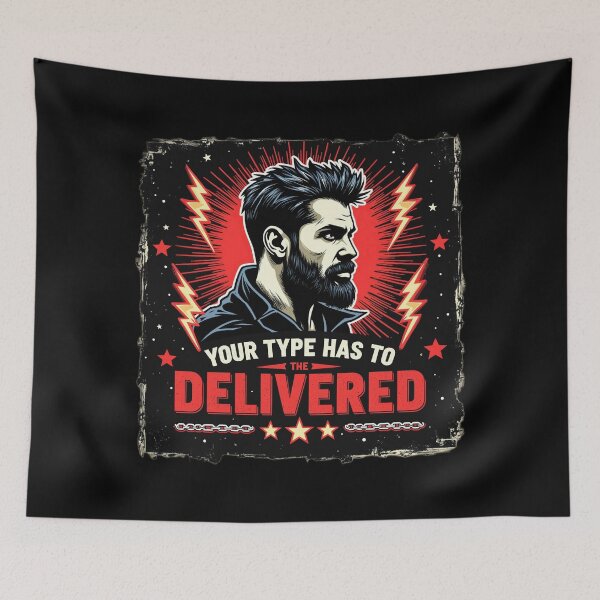 Item preview, Rugged Bearded Gay Icon – Bold Masculine Pride Art designed and sold by InkDazzle.