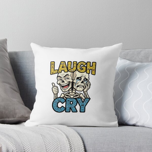 Item preview, Laugh Cry Mood Fusion Sticker designed and sold by Imaginarium of Chaos falcon88 .