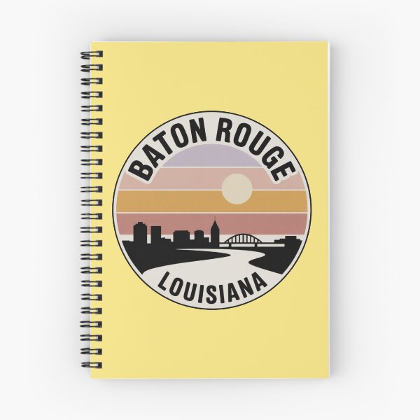 Item preview, Baton Rouge Louisiana: Muted Sunset Skyline River Bridge designed and sold by CircinusStore.