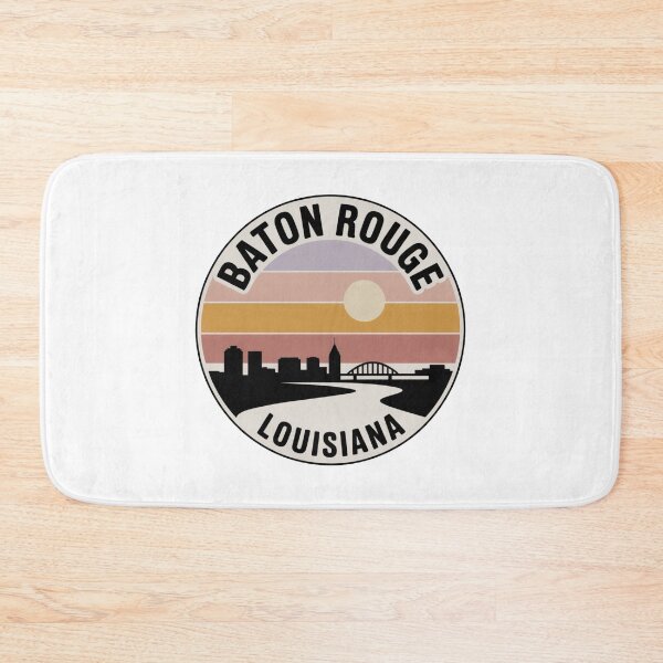 Item preview, Baton Rouge Louisiana: Muted Sunset Skyline River Bridge designed and sold by CircinusStore.