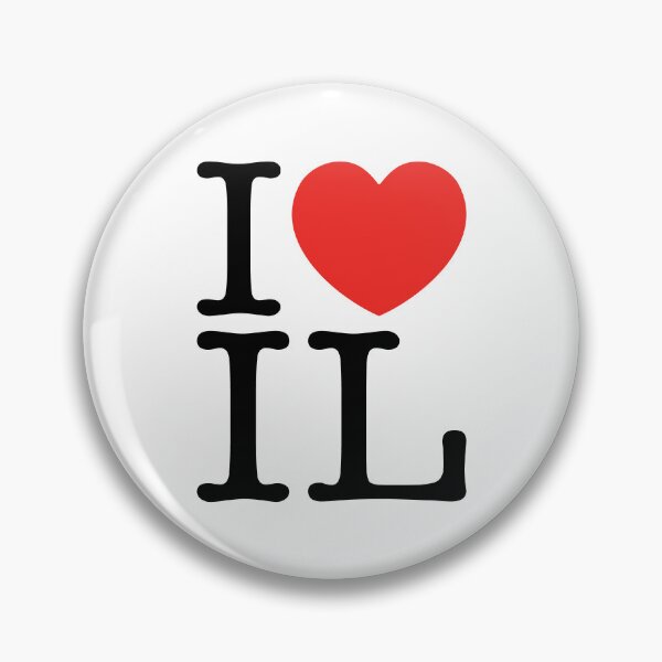 Item preview, I Love Illinois designed and sold by shitpostee.