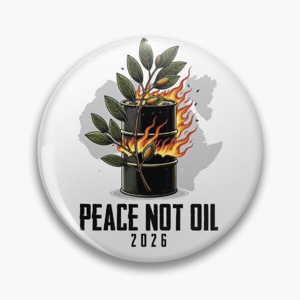 Item preview, Peace Not Oil 2026 designed and sold by REAL IRISH GIFTS.