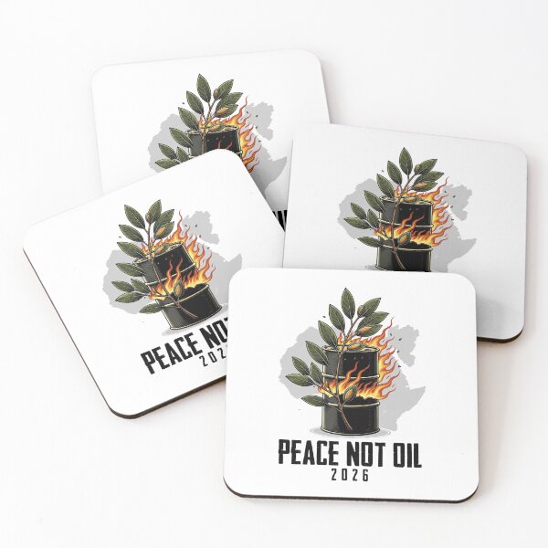 Item preview, Peace Not Oil 2026 designed and sold by REAL IRISH GIFTS.