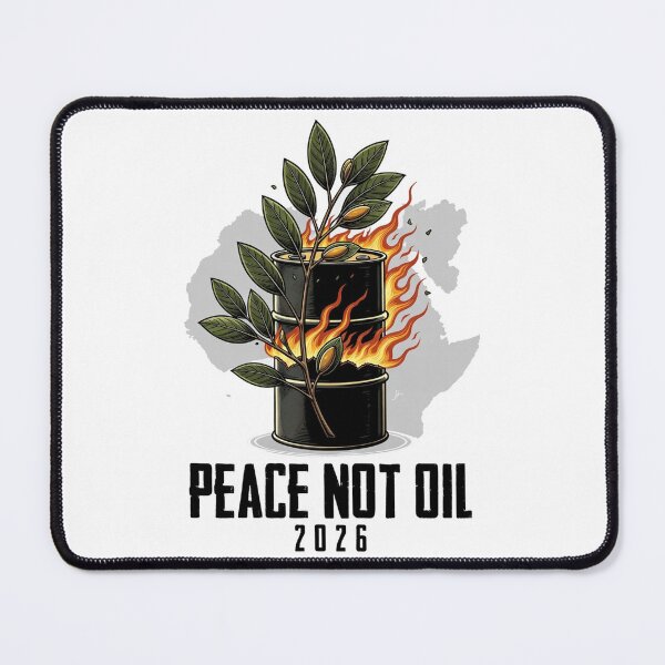 Item preview, Peace Not Oil 2026 designed and sold by REAL IRISH GIFTS.