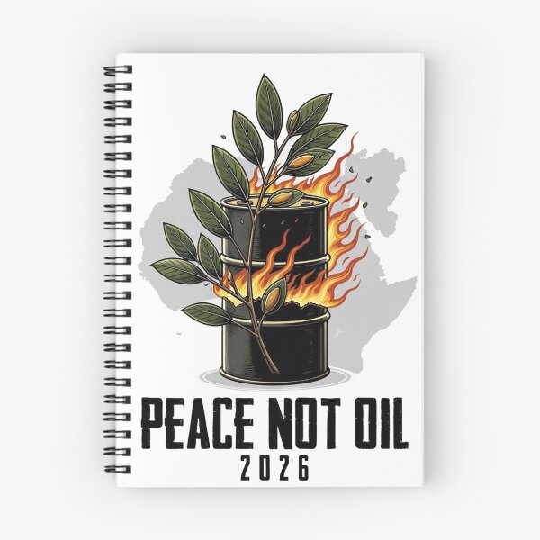 Item preview, Peace Not Oil 2026 designed and sold by REAL IRISH GIFTS.