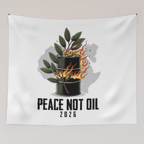 Item preview, Peace Not Oil 2026 designed and sold by REAL IRISH GIFTS.