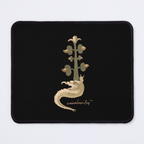 Item preview, Bizarre Medieval Marginalia Dragon Root designed and sold by ipjbrhrzfqo79.