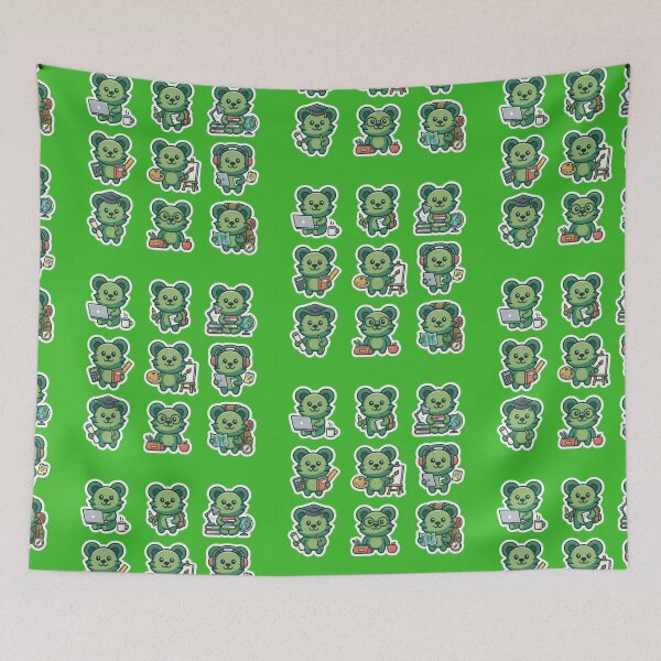 Item preview, Copy of Bear Cartoon caracter illustration graphic art designed and sold by MagicMaker1984.