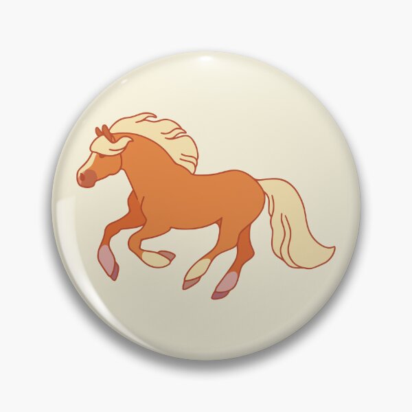Item preview, Haflinger Horse designed and sold by Erika Vaigel Illustrations.