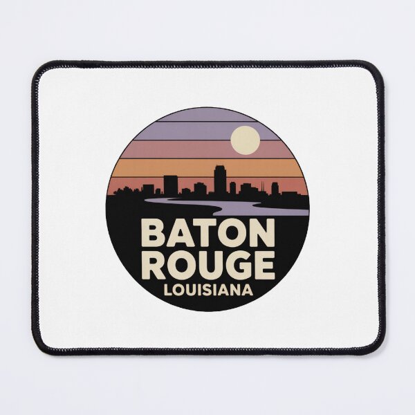 Item preview, Baton Rouge Louisiana: Purple Haze Sunset Skyline Mississippi River designed and sold by CircinusStore.