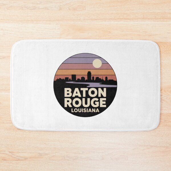 Item preview, Baton Rouge Louisiana: Purple Haze Sunset Skyline Mississippi River designed and sold by CircinusStore.