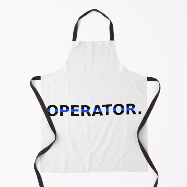 Item preview, OPERATOR. Mini - Thin Blue Line Design | Police & Emergency Services | Strength & Readiness designed and sold by Lineforge by BehrfectMoments.