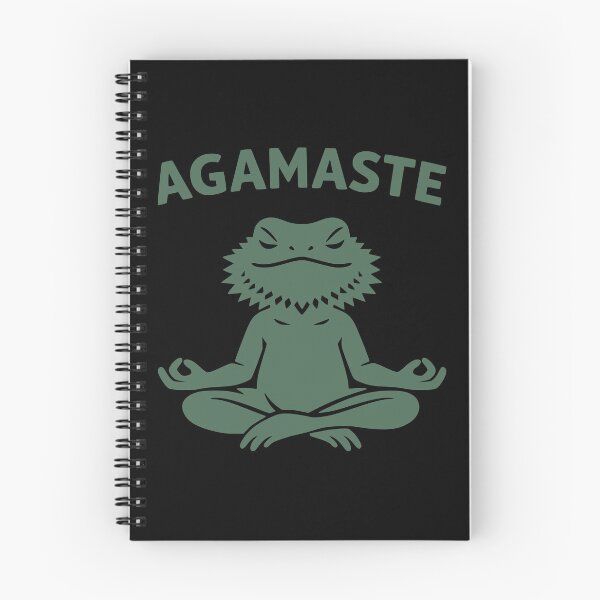 Item preview, Namaste, Agama: The Yoga Lizard designed and sold by AlyxoGer✅.