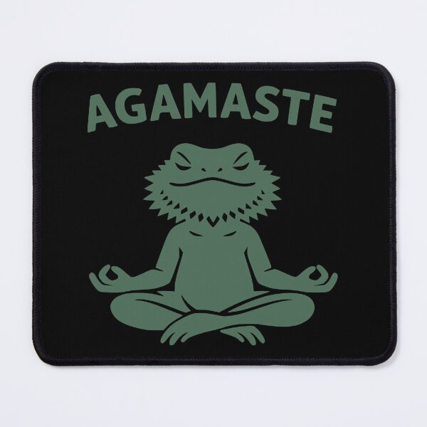 Item preview, Namaste, Agama: The Yoga Lizard designed and sold by AlyxoGer✅.