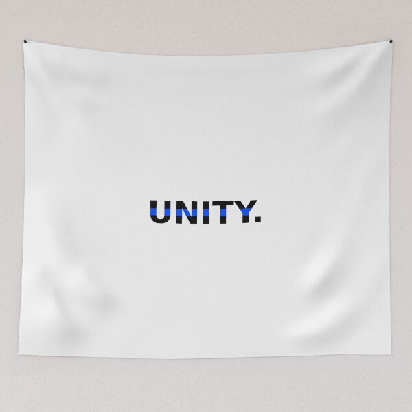 Item preview, Unity Mini – Thin Blue Line Design | Police & Emergency Services | Unity & Strength designed and sold by Lineforge by BehrfectMoments.