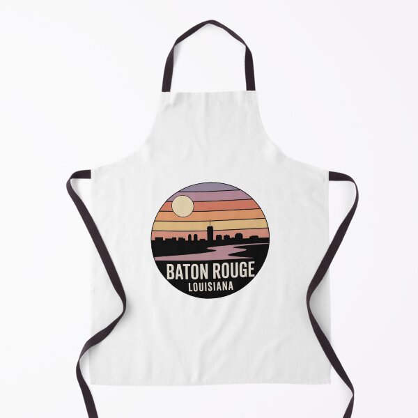 Item preview, Baton Rouge Louisiana: Sunset Skyline River Cream Moon designed and sold by CircinusStore.