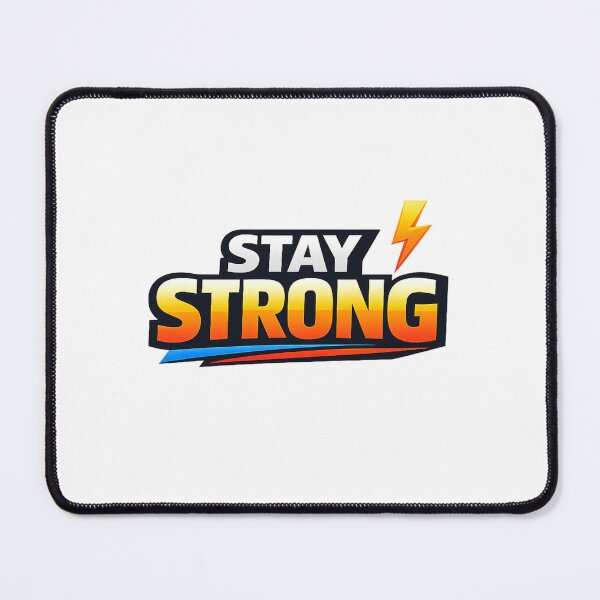 Item preview, Stay Strong - Bold Motivational Typography designed and sold by MKreative Studio.