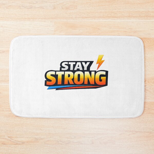 Item preview, Stay Strong - Bold Motivational Typography designed and sold by MKreative Studio.