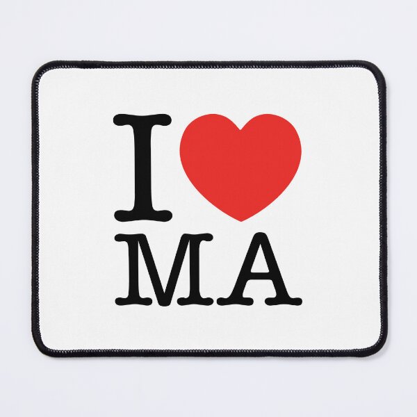 Item preview, I Love Massachusetts designed and sold by shitpostee.