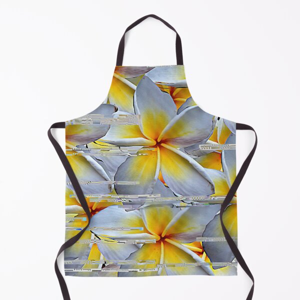Item preview, Glitch Yellow and White Flowers designed and sold by Leilananda.