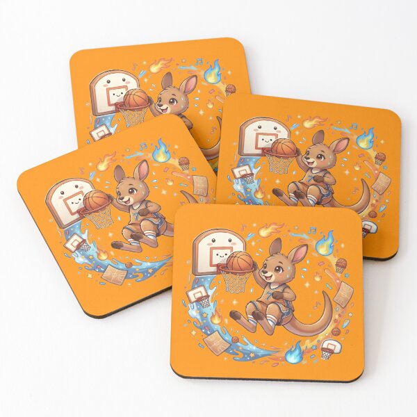 Item preview, Kawaii Anime Kangaroo Basketball Slam Dunk designed and sold by WalterAdd.
