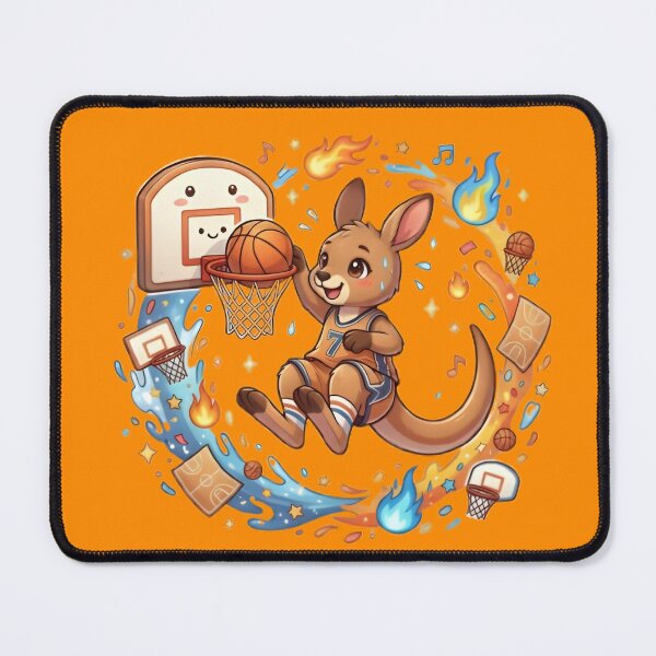 Item preview, Kawaii Anime Kangaroo Basketball Slam Dunk designed and sold by WalterAdd.