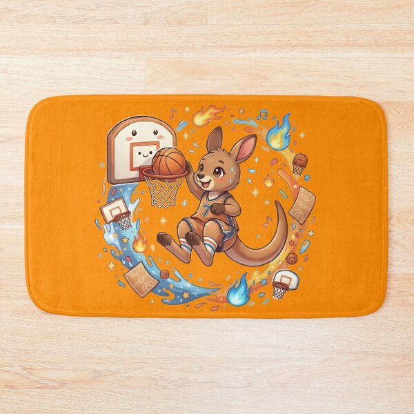 Item preview, Kawaii Anime Kangaroo Basketball Slam Dunk designed and sold by WalterAdd.