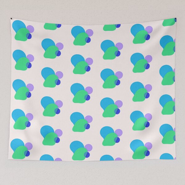 Item preview, Four colours of abstract shape graphic art  designed and sold by MagicMaker1984.