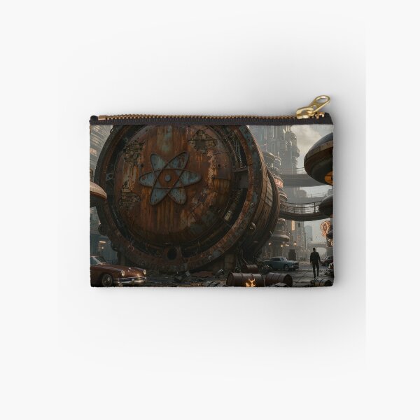 Item preview, Atomic Relic – Abandoned Reactor in a Retro-Futuristic City designed and sold by SynthRaccoon.