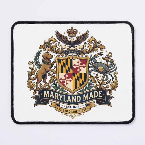 Item preview, baltimore, maryland flag, maryland usa, charm city designed and sold by TrueArtVibes.