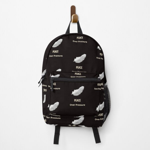 Item preview, Peace Over Pressure – Minimalist Feather Inspirational Design designed and sold by EirozStudio.