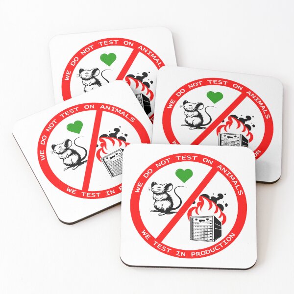 Item preview, Kopie von We do not test on animals, we test in production (colored) designed and sold by wunza.